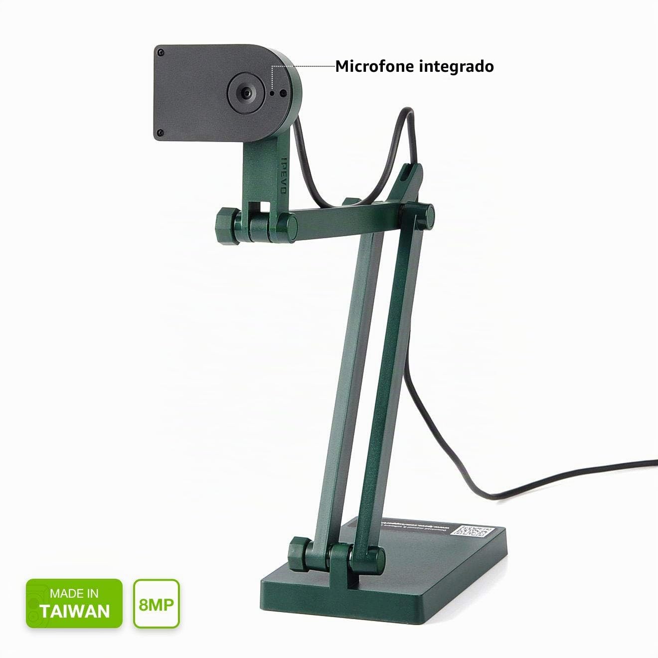 IPEVO V4K USBカメラ IPEVO Câmera de documentos V4K Ultra High Definition 8MP USB — Mac